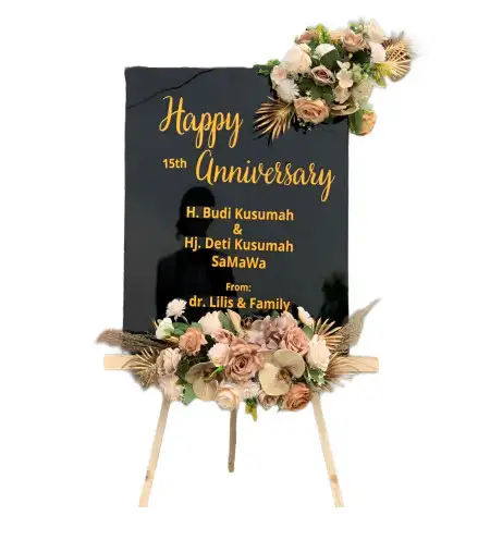 Papan Bunga Akrilik Lempongsari